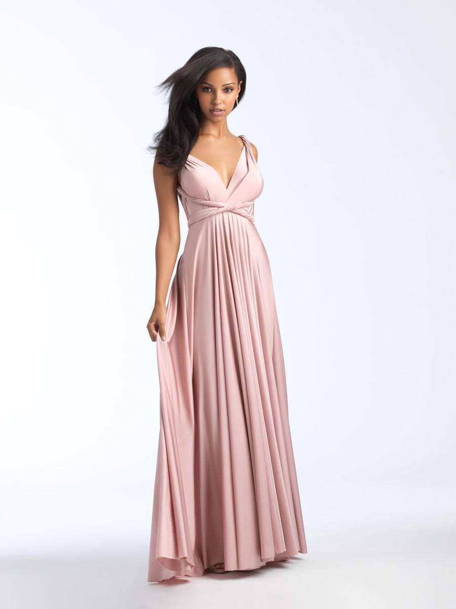 convertible jersey bridesmaid dress