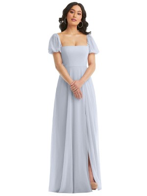 After Six 1567 Puff Sleeve Bridesmaid Dress