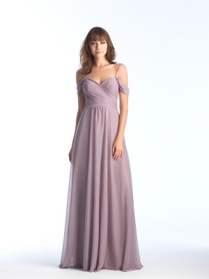 Size 14 Wisteria Allure 1567 Off the Shoulder Bridesmaid Dress