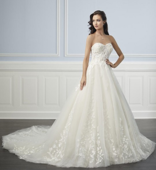 Christina Wu Brides 15711 Wedding Gown With Removable Cap Sleeves
