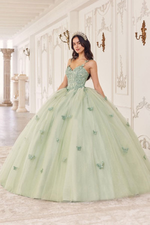Ladivine 15718 Exquisite Butterfly Quinceanera Dress