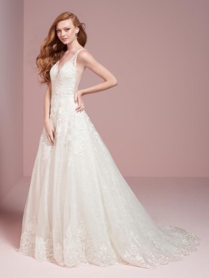 Christina Wu Brides 15731 Sheer Lace Wedding Dress