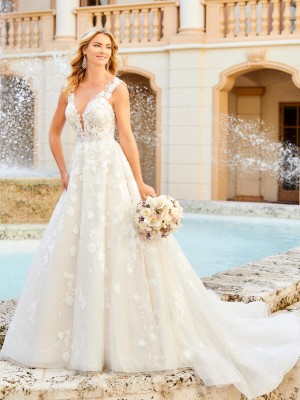 Christina Wu Brides 15780 Romantic Wedding Ballgown
