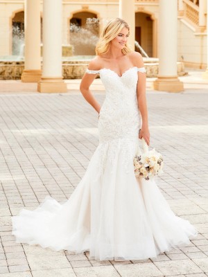 Christina Wu Brides 15790 Off Shoulder Wedding Dress