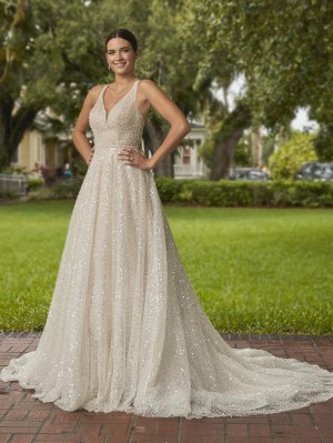 Christina Wu Brides 15800 Glitzy Wedding Dress