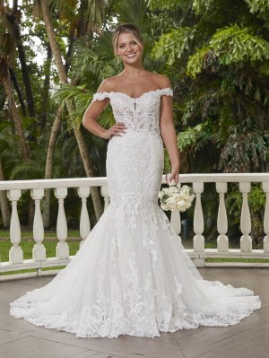 Christina Wu Brides 15801 Lace Mermaid Bridal Gown