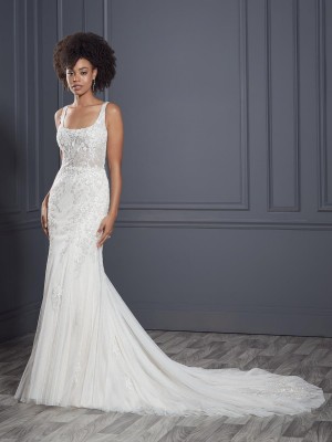 Christina Wu 15815 Bridal Gown with Detachable Overskirt