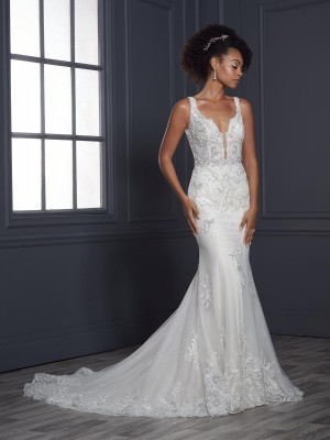 Christina Wu Brides 15817 Trumpet Wedding Dress