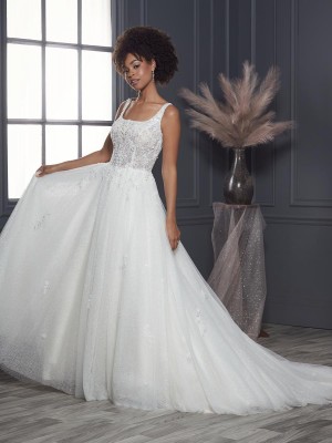 Christina Wu 15822 Bridal Gown with Detachable Sleeves