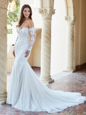 Christina Wu Brides 15830 Long Sleeve Mermaid Gown