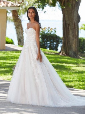 Christina Wu Brides 15841 Shimmer Beaded Wedding Gown