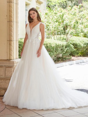 Christina Wu Brides 15843 Sophisticated Sparkling Gown