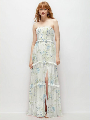 After Six 1586 Micro Ruffle Bridesmaid Dress
