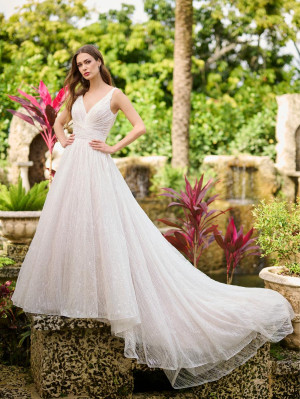 Christina Wu Brides 15881 Shimmer Lace Bridal Gown