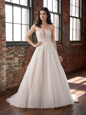 Christina Wu Brides 15915 Sequin Flowers Wedding Gown