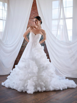 Christina Wu Brides 15922 Ruffle Cloud Wedding Gown