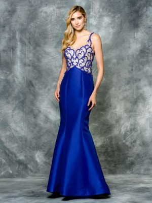 Colors 1602 Mikado Mermaid Dress