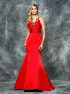 Colors Dress 1603 Satin Trumpet Gown