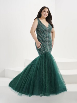 Tiffany Plus by Christina Wu 16045 Mermaid Prom Dress