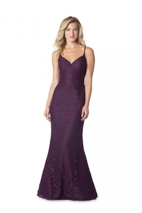eggplant mermaid dress