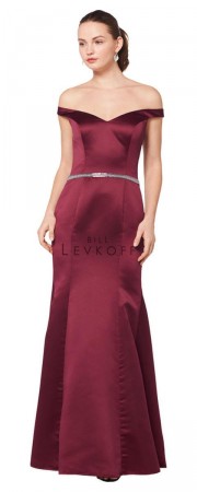 Bill Levkoff 1615 Off Shoulder Mermaid Bridesmaid Dress