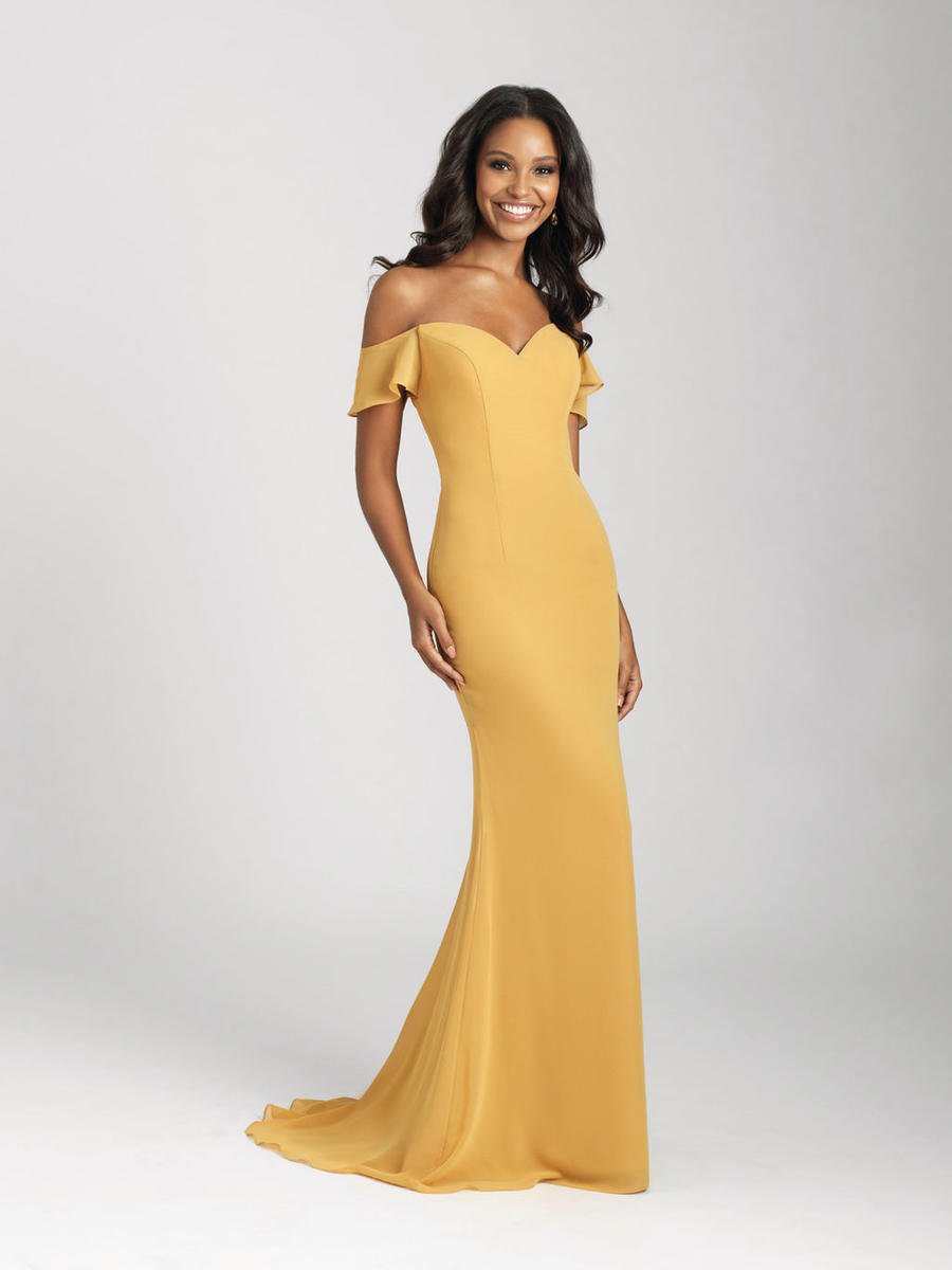 Chiffon dress off shoulder top