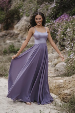 Allure 1691 Scoop Neck Bridesmaid Dress