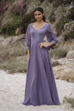 Allure 1692 Bow Sleeve Bridesmaid Dress