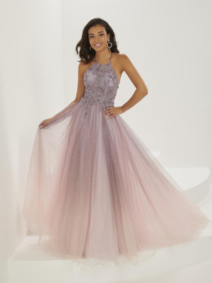 Tiffany Designs 16947 Beaded Ombre Tulle Prom Dress