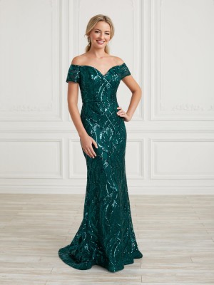 Christina Wu Elegance 17031 Perfect Off Shoulder Mothers Gown