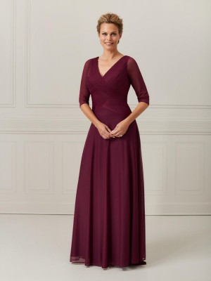 Christina Wu Elegance 17061 Finely Pleated Mothers Gown