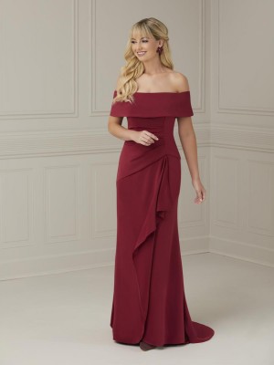 Christina Wu Elegance 17104 Off Shoulder Mothers Gown
