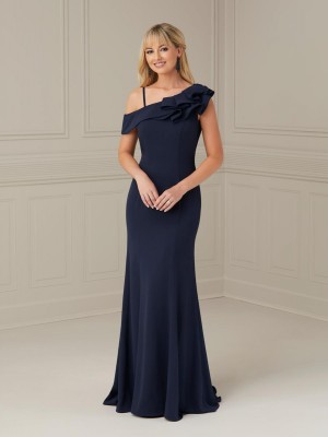 Christina Wu Elegance 17111 One Shoulder Mothers Gown
