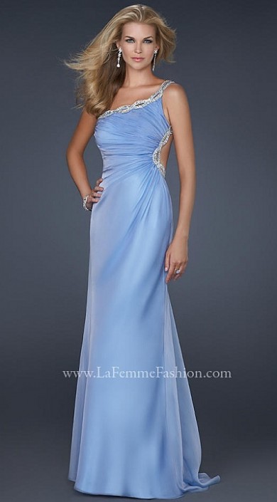 Periwinkle Blue Prom Dress