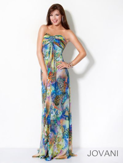 Jovani deals butterfly dress