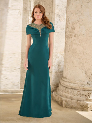Christina Wu Elegance 17167 Beaded Illusion MOB Gown
