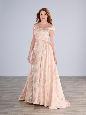 Christina Wu Elegance 17191 Brocade Mother of Bride Gown