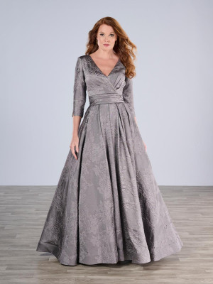 Christina Wu Elegance 17193 Long Sleeve A-line Gala Gown