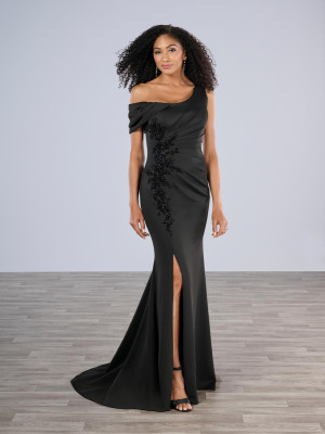Christina Wu Elegance 17204 Asymmetrical Mother of Bride Gown
