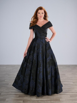 Christina Wu Elegance 17206 Textured Organza A-Line Gown