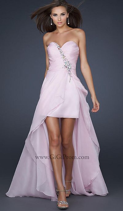 Prom Dresses 2012 GiGi High Low Prom Dress 17375 by La Femme: French ...