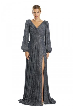 Alexander by Daymor 1877 Wrapped Ruched Mothers Gown
