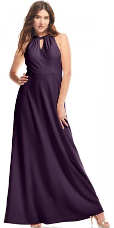 Bill Levkoff TIFFANY 1900 Keyhole Halter Bridesmaid Dress