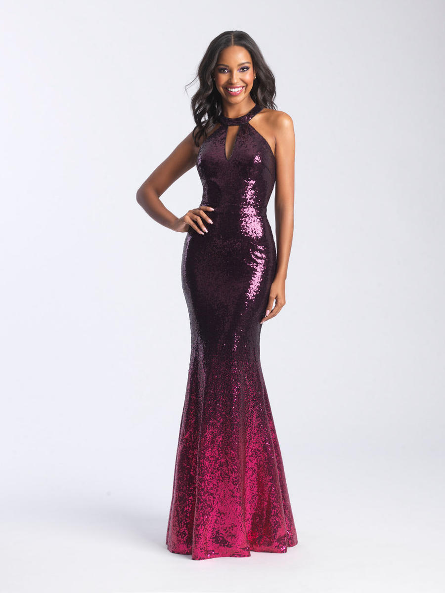 Madison James 20-362 Ombre Sequin Prom ...