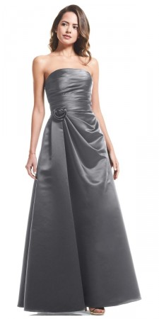 Bill Levkoff RUBY 20019 Pleated Top Bridesmaid Dress
