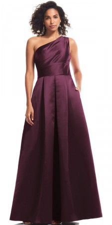 Bill Levkoff MCKENNA 20030 One Shoulder Bridesmaid Dress
