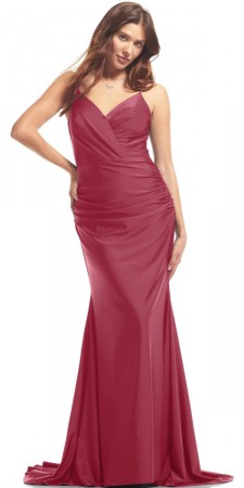Bill Levkoff DEJA 20033 Fit and Flare Bridesmaid Dress