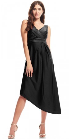 Bill Levkoff ELIZA 20043 High Low Midi Bridesmaid Dress