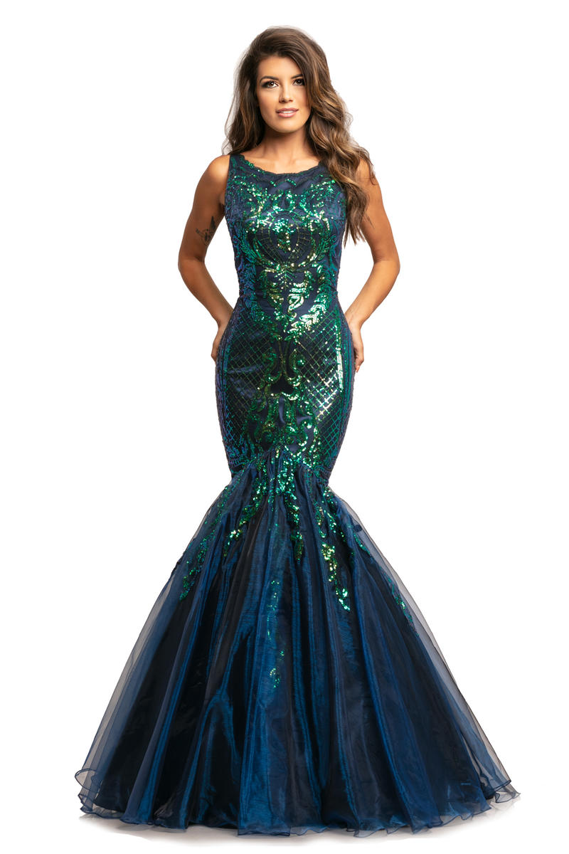 iridescent mermaid dress