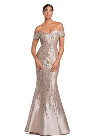 Alexander by Daymor 2050 Stunning Fit and Flare MOB Gown